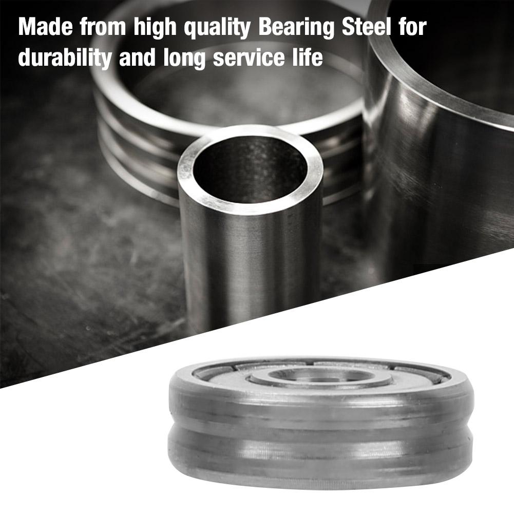 Pack of 10 V- bearings V-roller bearings 90 degrees with 0.75 mm for linear motion systems CNC rail