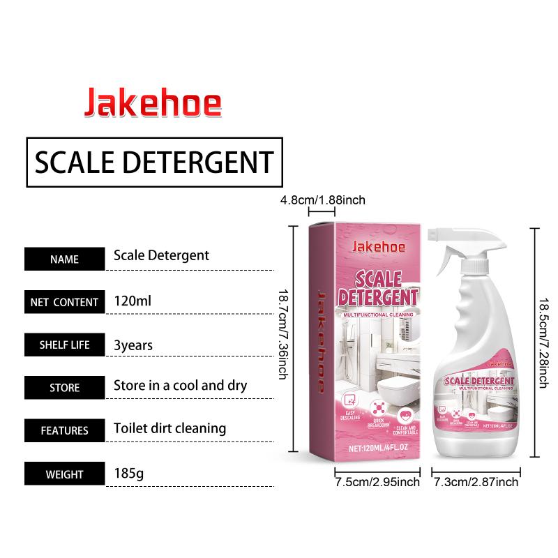 Jakehoe Toilet Cleaning Detergent, Toilet Toilet  Stain Toilet Stain Tile Floor Scale Removal
