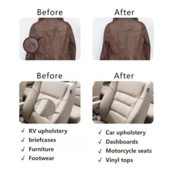 20/60 ml Universal Autositz Sofa Leder Mäntel Kratzer Riss Reparatur Kantenöl