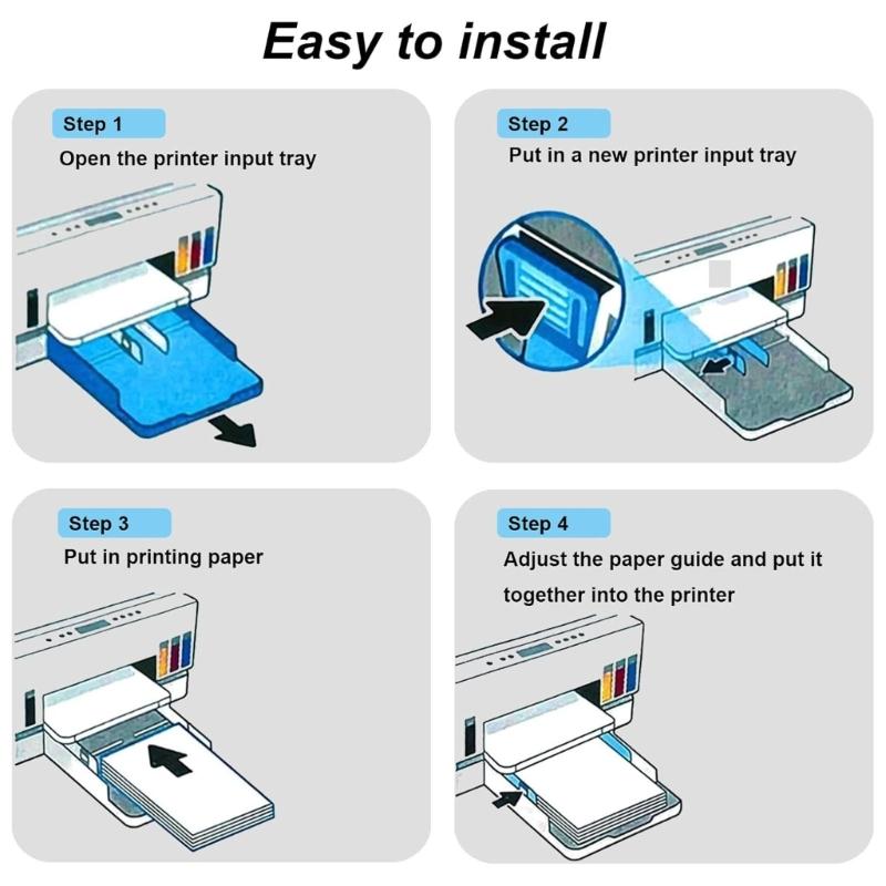 1KR42-90026 Paper Pickup Input Tray Assembly Paper Tray Replacement for 8010 8018 8020 9010 9019 9020 Printer