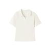 Moisture Wicking Breathable Solid Color Polo Shirt Women Tops L226W099-008D