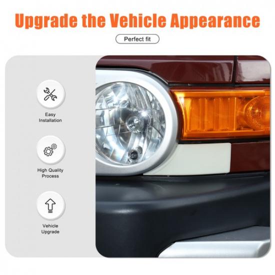 Front Right Headlight Lower Trim For Toyota FJ Cruiser 07-21(OE: 52512-35100)