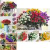 Elegant 36 Heads Artificial Silk Rose Flowers Bouquet For Wedding And Home Dcor