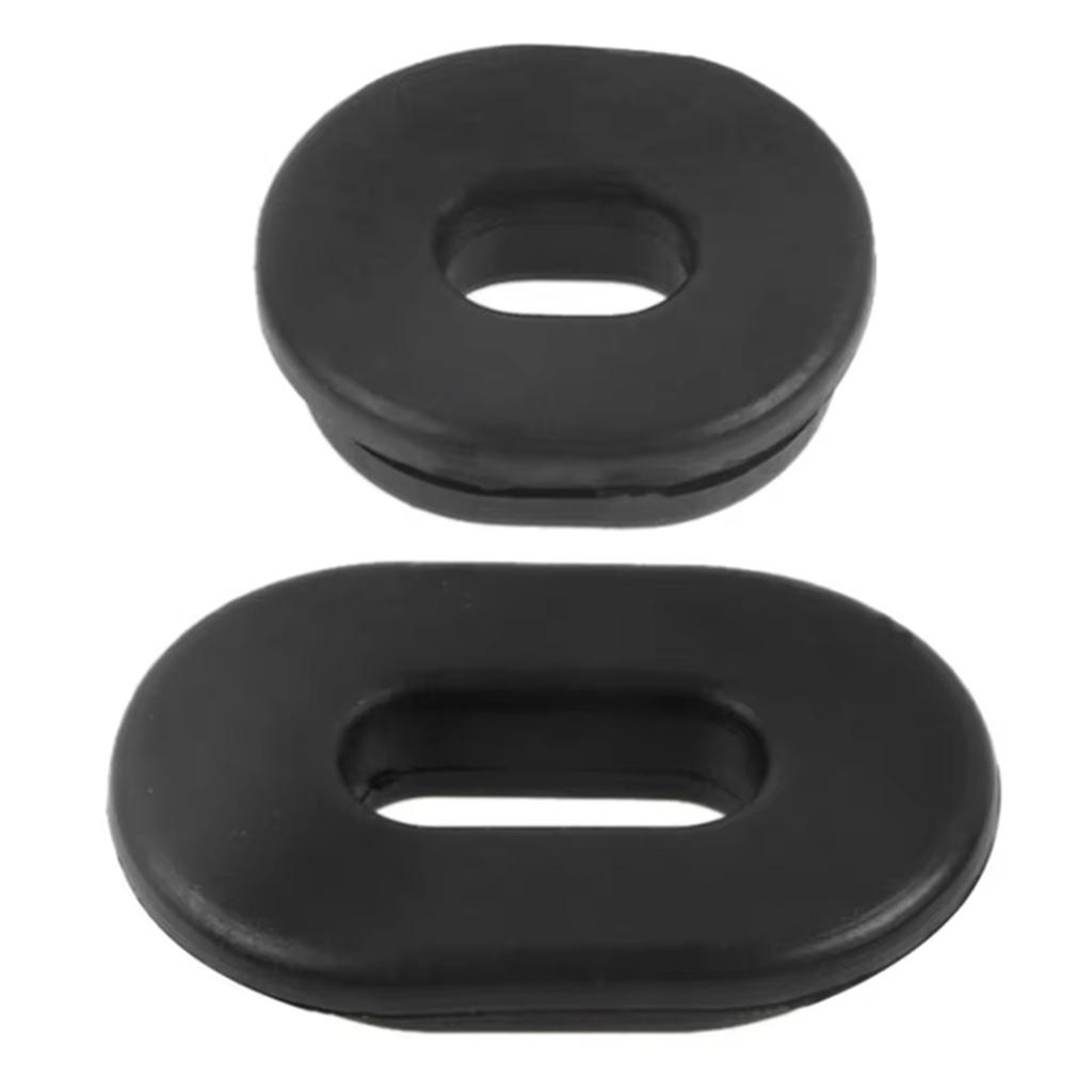 18pcs Motorcycle Rubber Edge Cover Pads Wear Resistant Edge Gasket Motorcycle Accessories Simple Installs for CG/ZJ125