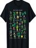 Plant Alphabet Gardener Gardening Plant Lover Women Men T-Shirt