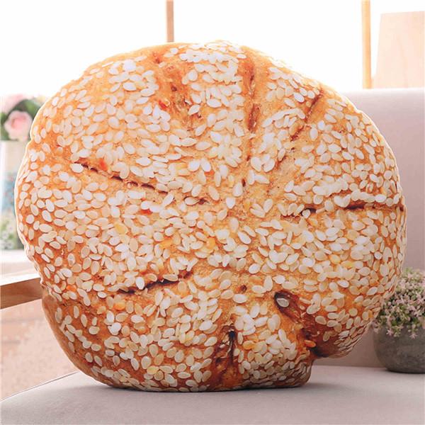 Plush Donut Cream Bread Stuffed Toy Pillow Soft Cushion Restaurant Decoration Birthday Gift Birthday Gift