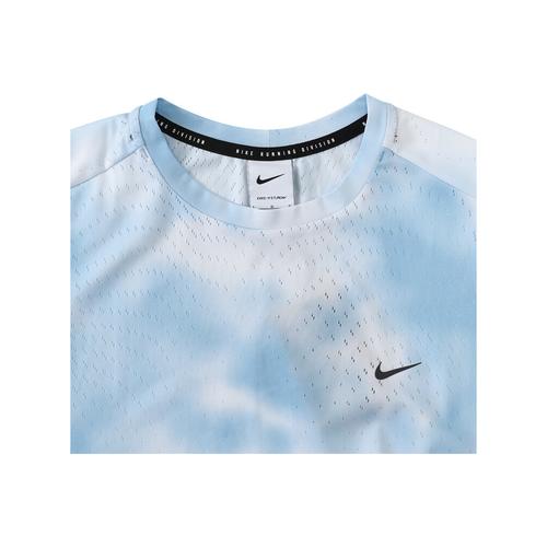 Nike Fashion Simple Pullover Short-Sleeve T-Shirt for Men, Blue and White