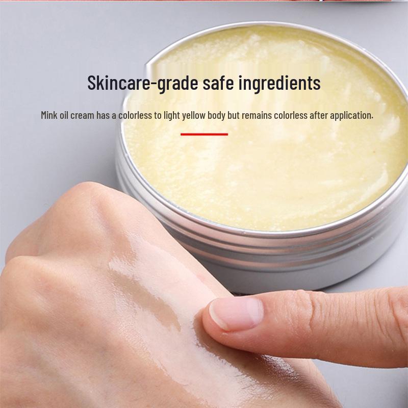 High-End Genuine Leather Mink Oil Care Cream for Jackets and Women's Bags - Moisturizing Maintenance