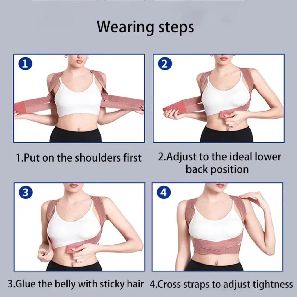 Anti-hunchback Training Polyester Shoulder Straps Posture Corrector for Women Men Spinal Column Posture Spine Support