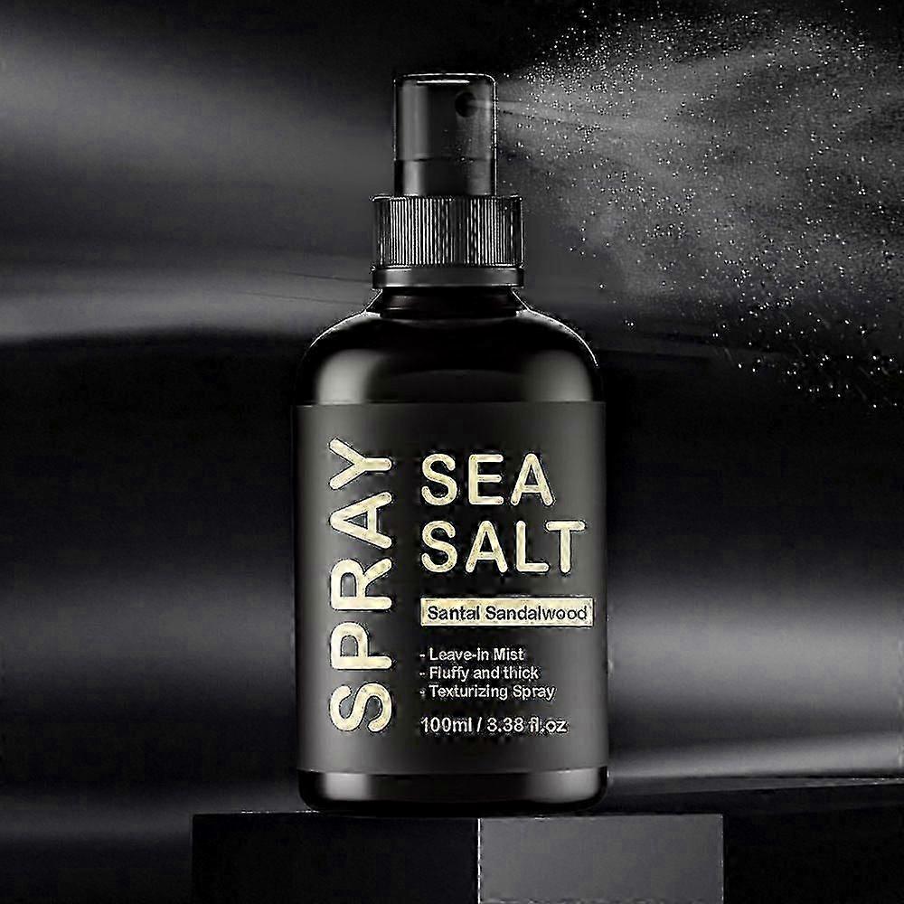 Spray de Sal Marina 2025 para Hombres, Spray de Sal Marina con Acabado Natural para el Cabello, Voluminizador y Texturizante, Spray Fijador Ligero y No Graso para el Cabello Hombres Valenti