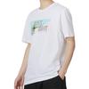 Nike Square Logo Cartoon Print Round Neck Casual Short Sleeve T-Shirt Men Tops White DQ1088-100