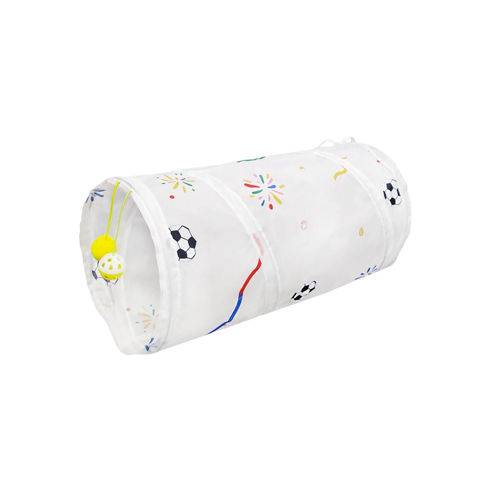

Pet Tunnel Toys For Fun And Relaxation, Themed Football Printed Channel Supplies