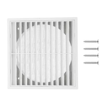  Square Air Vent Cover Plastic Air Ventilation Cover Louver Grille Cover