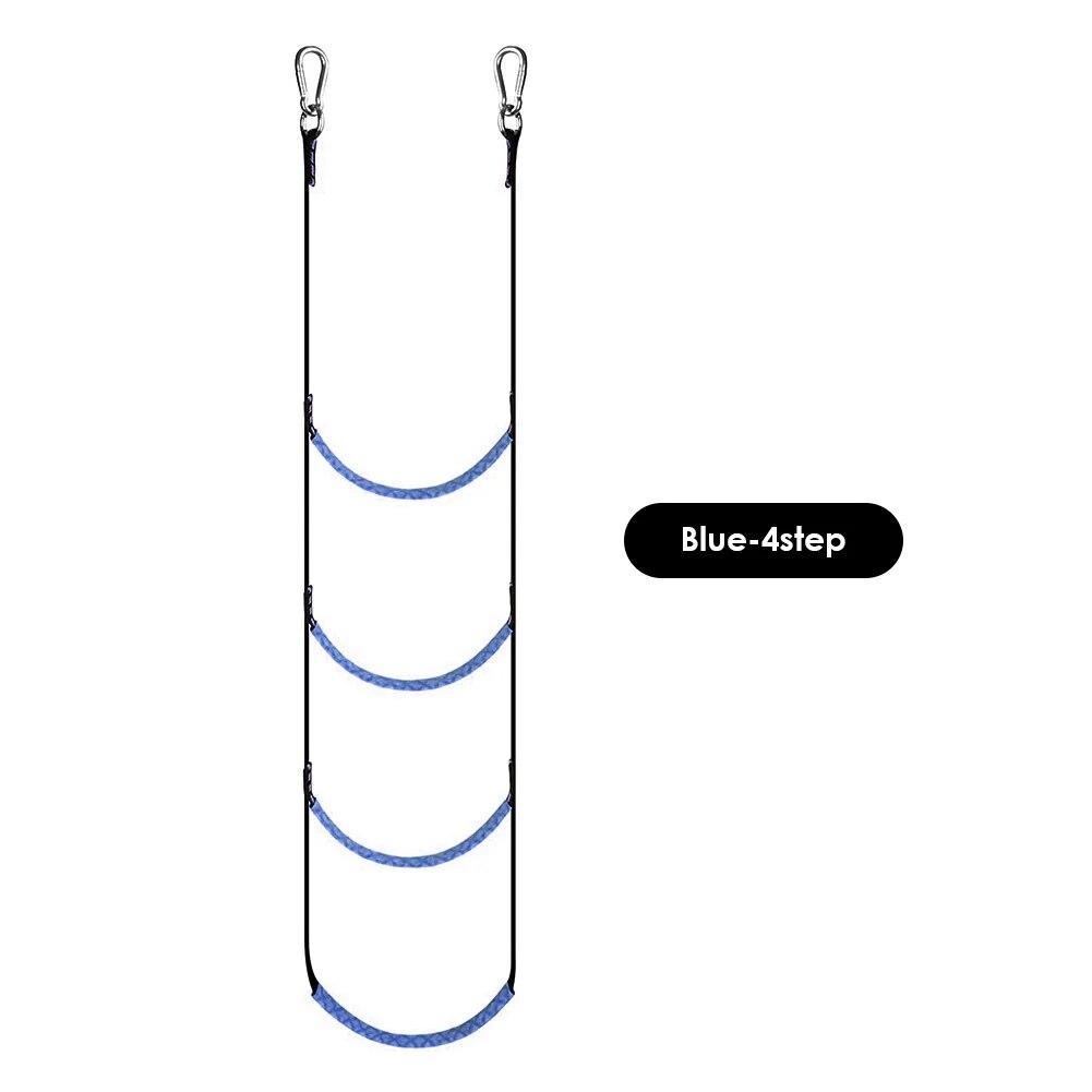 3/4/5 Step Boat Rope Ladder Boarding Rope Ladder Kayak Motorboat Canoeing Speedboat Dinghy Yacht Boat Accessories Marine