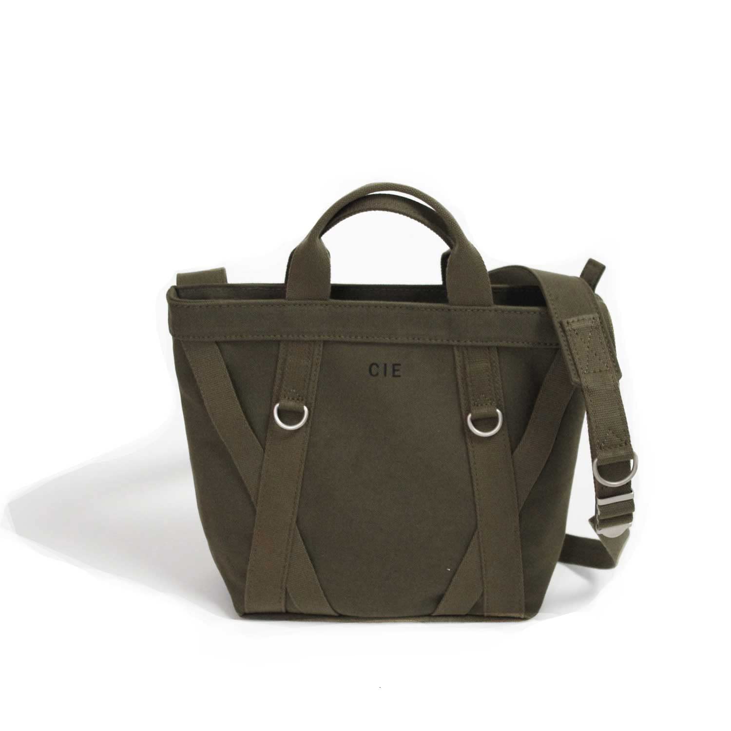 

КАНВА-СУМКА CIE DUCK TOTE-S ОЛИВКОВАЯ Сделано в Японии ALBERTON 2-Way Сумка через плечо, Водонепроницаемый канвас, для мужчин и женщин