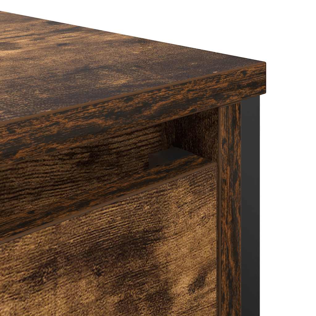 Bathroom Vanity Cabinet with Drawers Smoked Oak