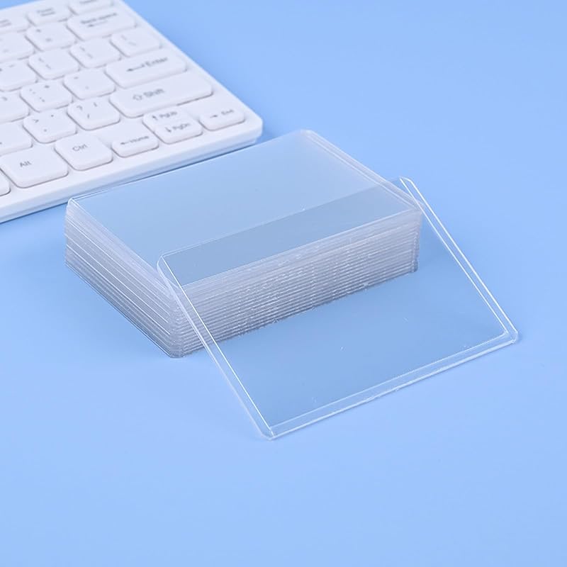 Card Loaders, PVC Material, Hard Card Cases, Ultra-Transparent, Card Storage, Trading Cards, Pokemon Cards, Protective Cases, Bend and Deterioration