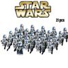 Wars 21pcs Star 501st Building Blocks Clone Troopers Minifigures Kid Toys
