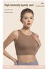 Women's High-Intensity Shockproof Sports Bra: Anti-Sag, Yoga, Running, Fitness Vest