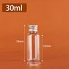 5Ml-500Ml Plastic Bottle Aluminum Cap Transparent Empty Bottle Lotion Sample Cosmetic Dispensing Bottles For Travel