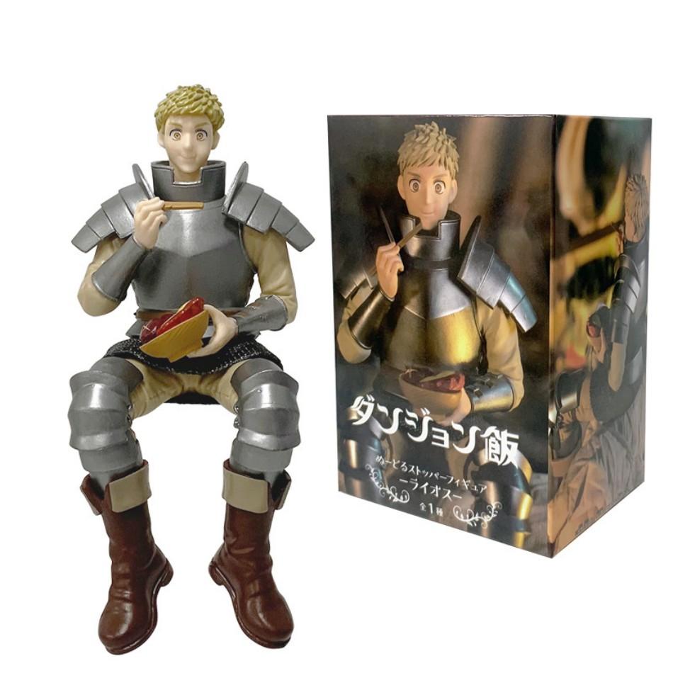 1-2pcs Delicious in dungeon sitting marcille laios toughen figure macaroni cork 13-19cm table car ornaments anime model gifts