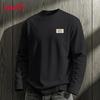 Baleno Men's 100% Cotton Long Sleeve Crew Neck T-Shirt