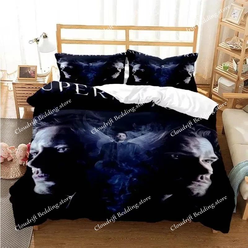 Übernatürliches 3D-gedrucktes Bettbezug-Set Twin Full Queen King Size Bettwäsche-Set Bettwäsche Bettdecke Bettwäsche-Sets