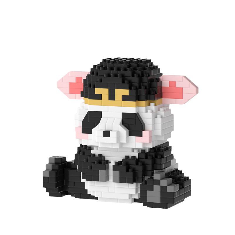 Giant Panda Building Blocks - Educational Toy for Children, Birthday and New Year Gift