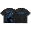 Unbesiegbares gewaschenes T-Shirt Ganzjahreskleidung hohe Qualität Persönlichkeit Kleidung Übergröße Unisex Neues Modell Paare T-Shirt