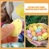 1Set Easter Egg Decor Foam Bamboo Lightweight Reusable Festival Party Photo Prop Room Office Bedroom Decoration DIY Easter Scene