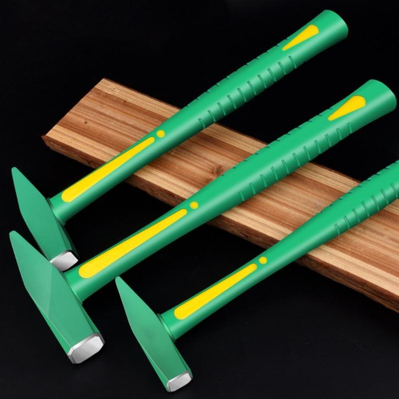Slagvast Hamer met Antislip Handvat en S/M/L Maat Schokbestendige Hamer voor Bouwveiligheid Multitool