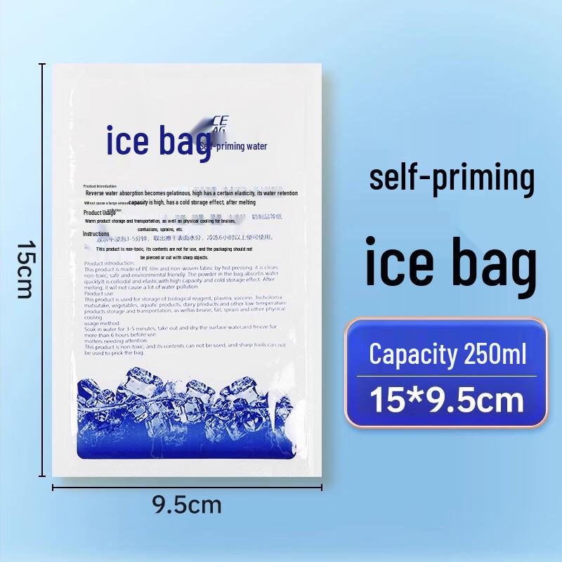 Disposable Self-Absorbing Ice Packs