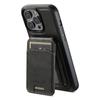 PU Leather Case for iPhone 16 15 Pro Max Plus iPhone 16 15 Pro 2 In1 Function Detachable Magnetic Card Bag Stand Feature Cover