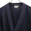 Salvatore Ferragamo made in Italy Wool knit cardigan M Navy Men's Used