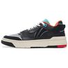 New LiNing Rookie Low Top Vintage Basketball Shoes Men's Black Gray ABCS003-2