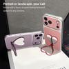 Phone Case For RedMi 15 15C 14C 13 13C 12 12C 10C 9C 9A 9 4G 5G with Heart-Shaped Mirror Kickstand Cover