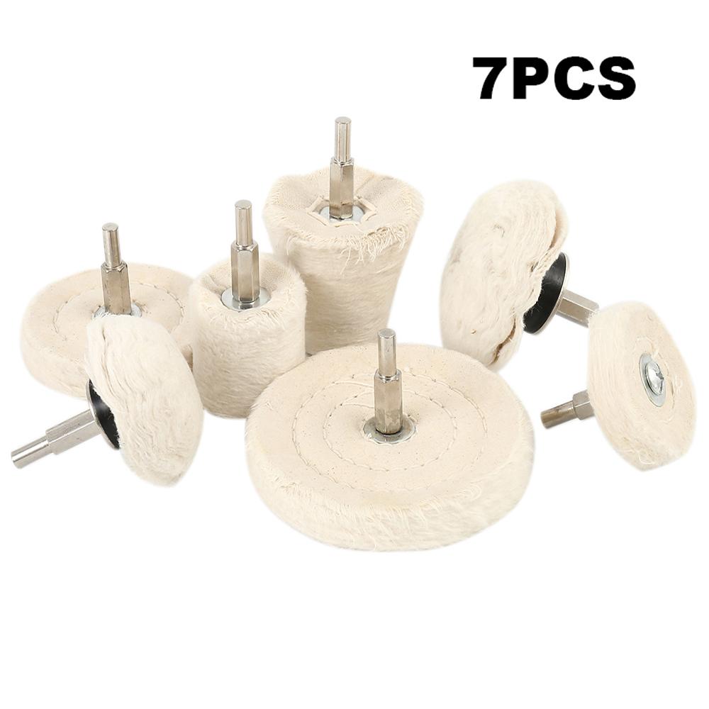 

4 Inch Polishing Wheel Kit Polishing Compound Kit Premium Honing Compound Set for Wood Plastic Metal Ceramic Glass