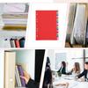 A-Z Dividers for 3 Ring Binder 21 Tab Plastic Binder Dividers with Tabs Multicolor Binder Tab Dividers Alphabet Index Divider for 2/3/4/11 Ring
