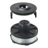 Bump Feed Trimmer Head for Tap&Go Compatible with DUR181 DUR181Z DUR141 DUR180 Easy Adjustment for Grass Trimming