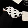Ins Simple and Fresh Polka Dots, Fine Hole Film Shell, Suitable for Apple 17air/16e/15/11/13 Pro/x
