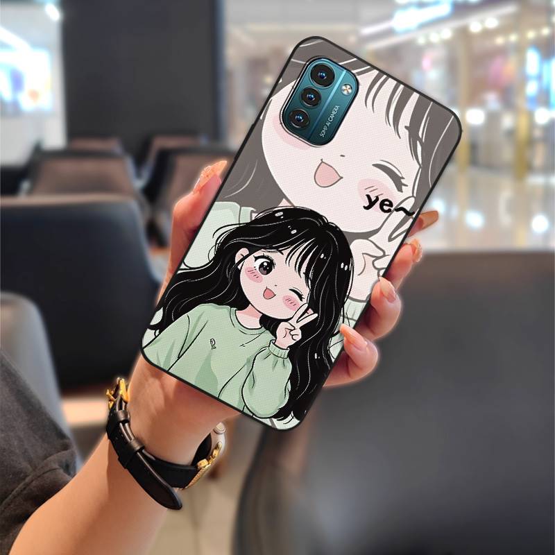 Back Cover Anti-dust Phone Case For Nokia G11/G21 Fashion Design TPU Graffiti Silicone Protective Durable Waterproof
