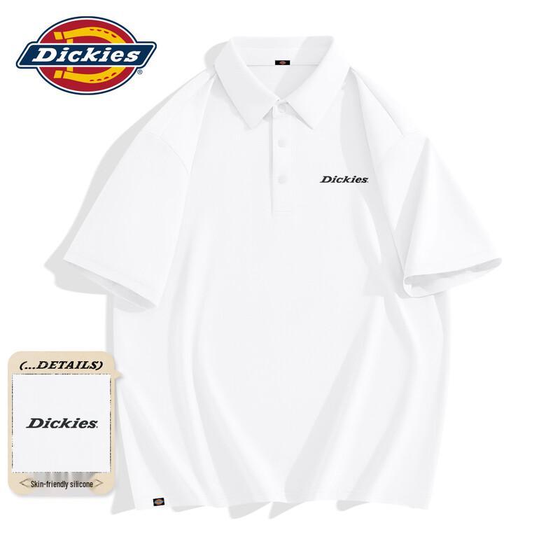 

Мужская рубашка-поло Dickies Premium из ледяного шелка, деловой повседневный стиль, быстросохнущая, с коротким рукавом XL