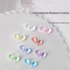 Mocha Drop Diamond Colorful Pointed Glass Nail Rhinestones - 10 Transparent Pieces