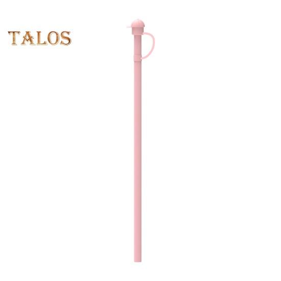 1/6Pcs Silicone Straw Set for 30/40oz Tumblers Reusable Straws with Covers Food-Grade Easy To Clean Replacement Silicone Straws for Travel Outdoor