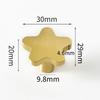 Pure Copper Star Shape Cabinet Knobs Children's Room Five Pointed Star Brass Handles Wardrobe Kitchen Pulls Handle Cupboard Hook