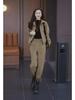 Women's Plush Thickened Casual Two-Piece Suit - Slim, Loose, Meat-Covering Fashion for Autumn & Winter 2024