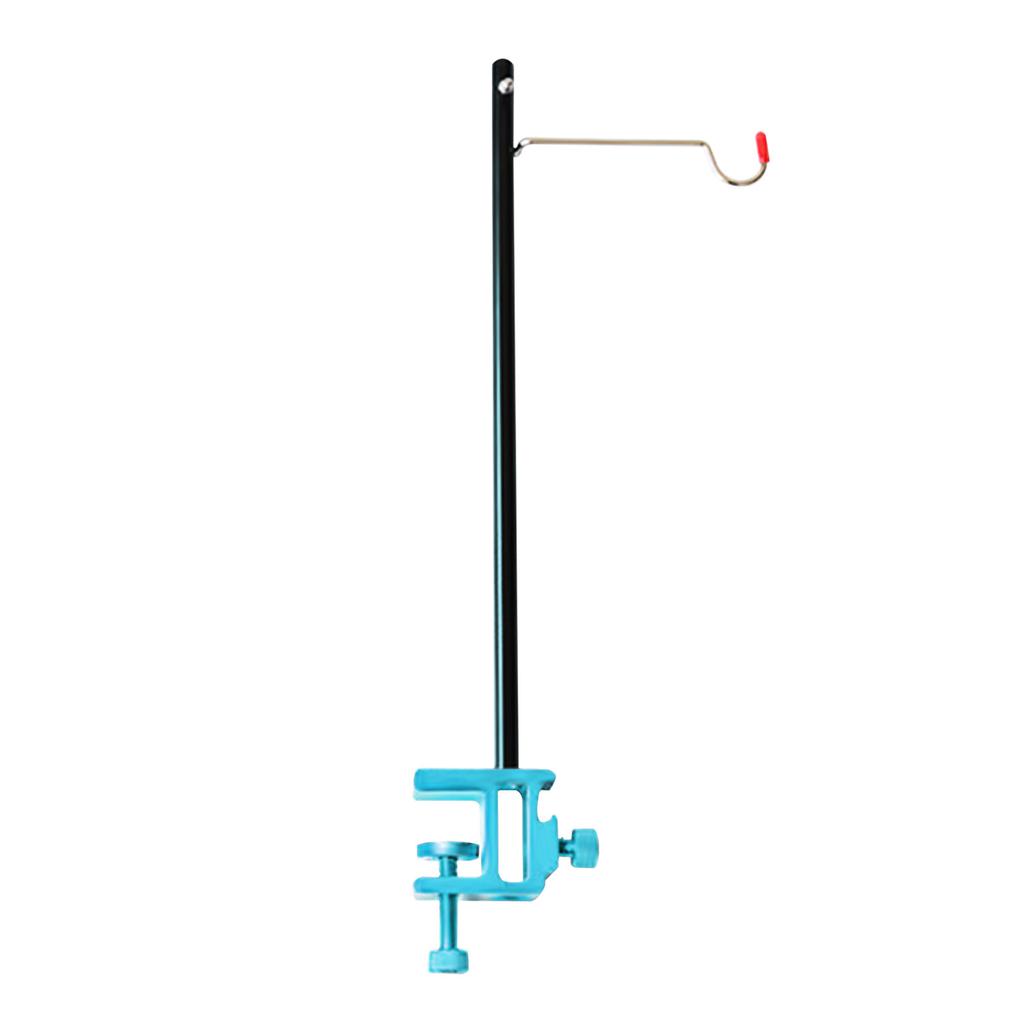 Desktop Light Stand Lamp Hanging Poles Aluminum Alloy Desktop Lamp Bracket Adjustable for Table Thickness Under 3cm