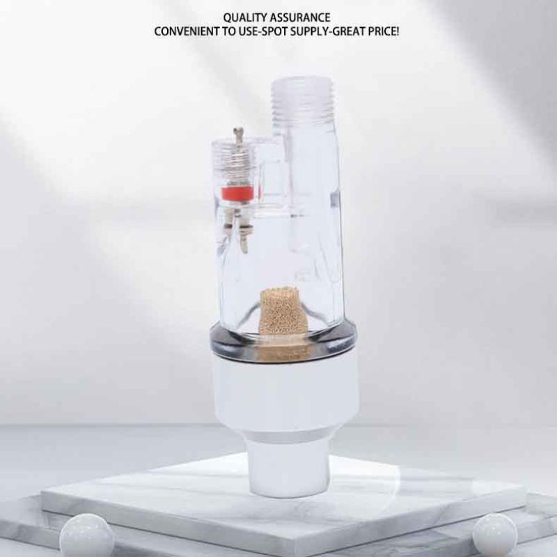 1Pc Mini Airbrush In-Line Filter System Airbrush Spray Effective Water Oil Separator Moisture Trap For Smooth Airbrush Painting