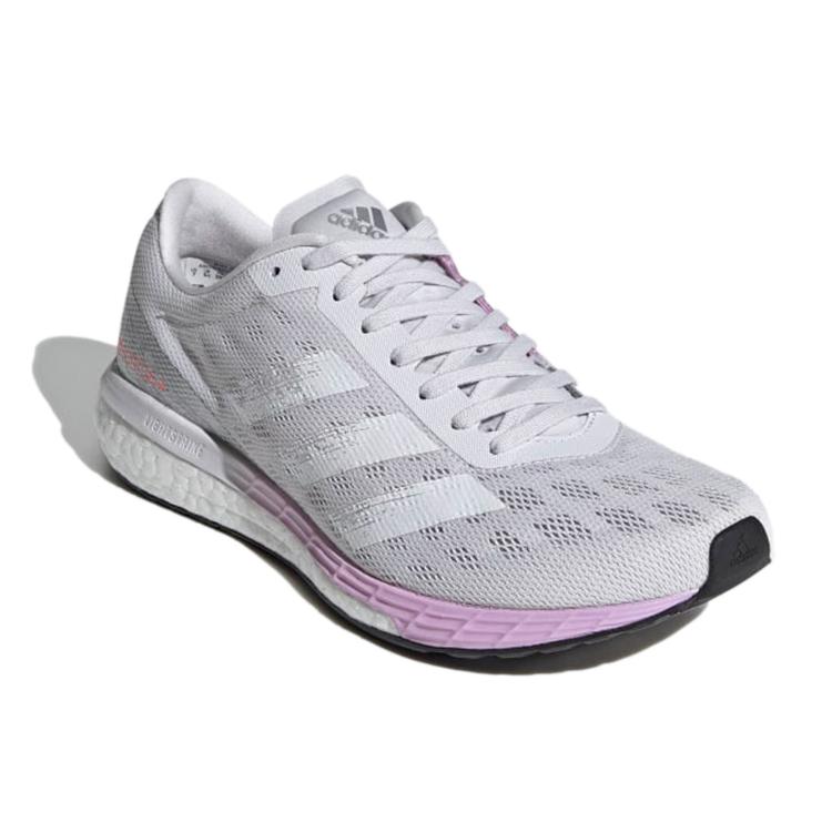 New Adidas Adizero Boston 9 'Dash Grey Clear Lilac' Women's FW2213