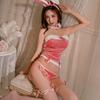 Love clothes you christmas bunny cos velvet tube top hip bunny sexy uniform suit maid